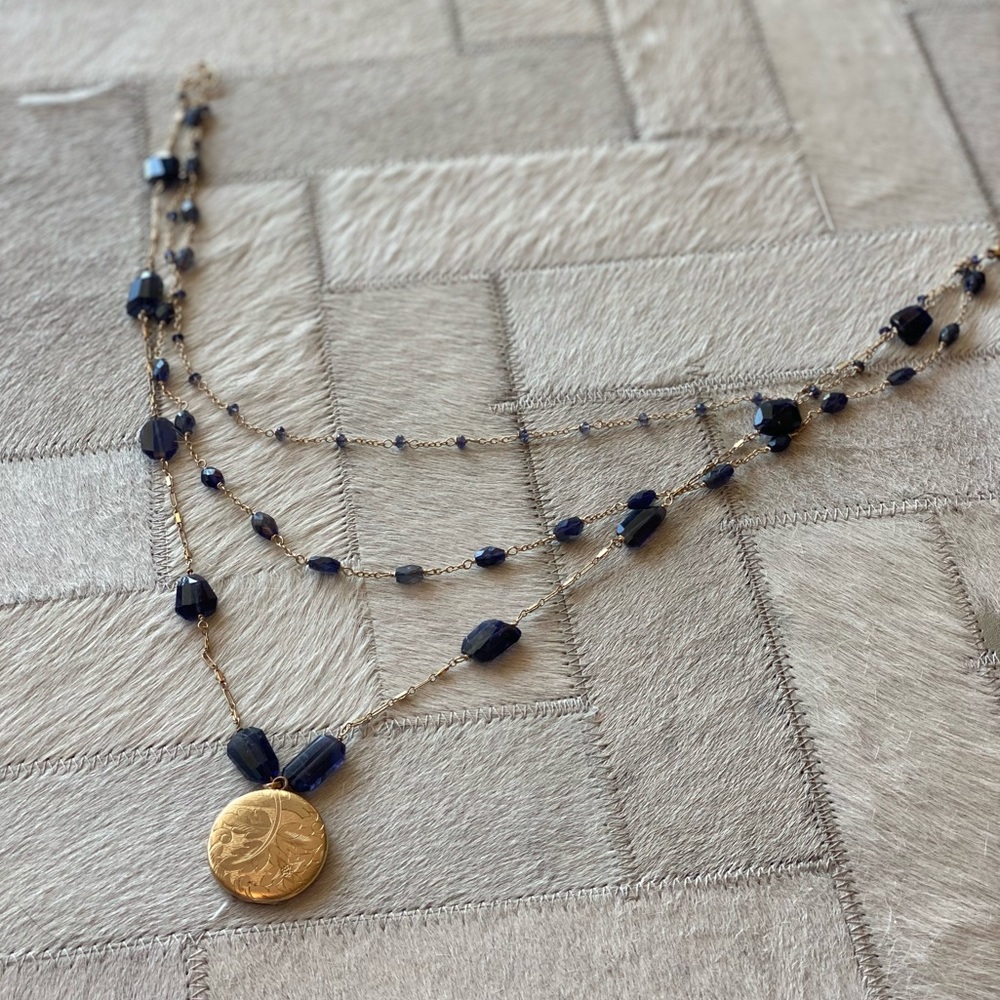VINTAGE “Sadie” Locket Necklace